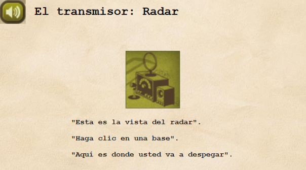 El transmisor - Radar